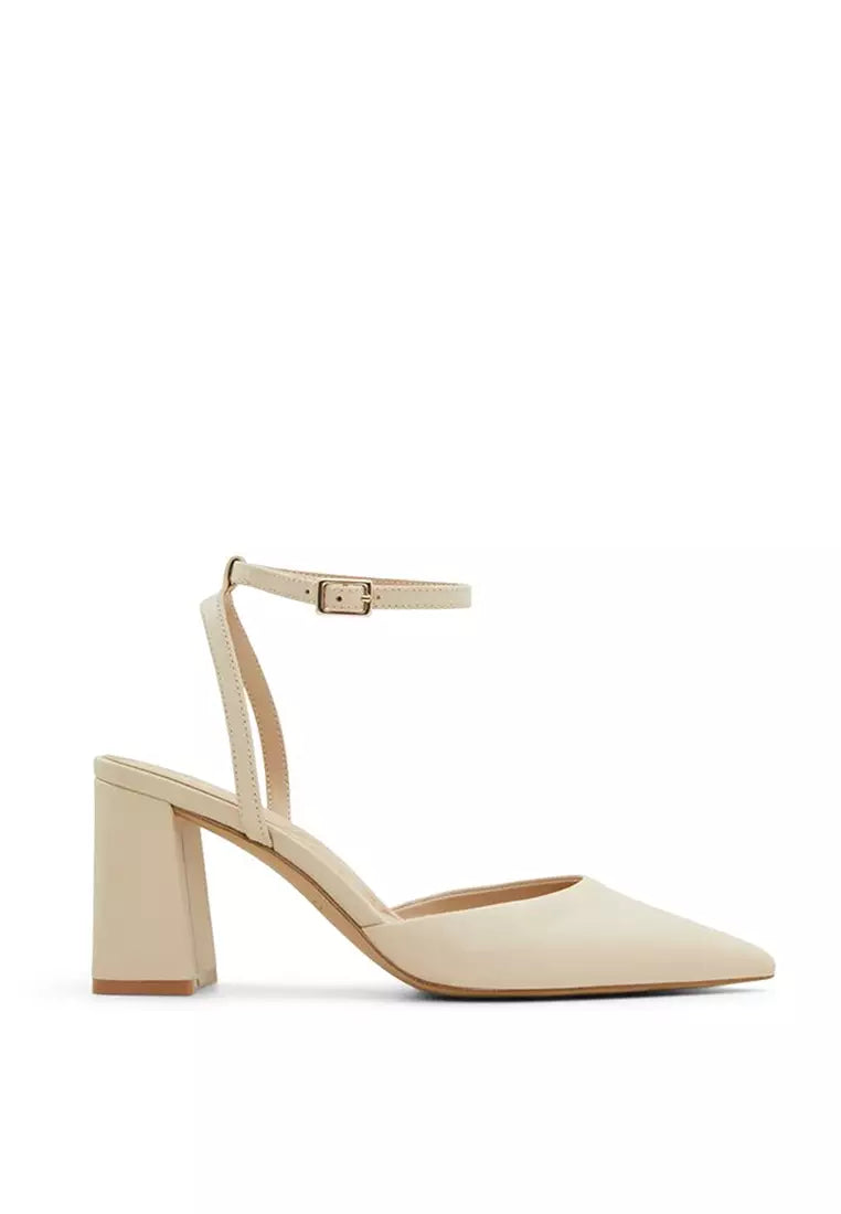 Enerelia Ankle Strap Pump Block Heels