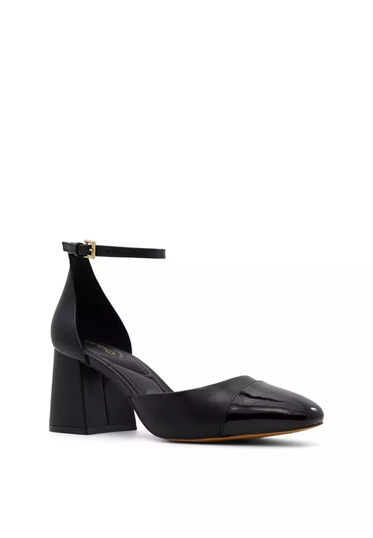 Silvana Ankle Strap Block Heels