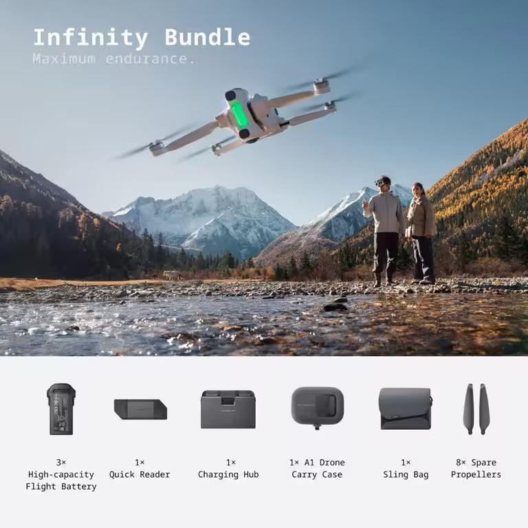 Antigravity A1 360 8K Drone - Infinity Bundle