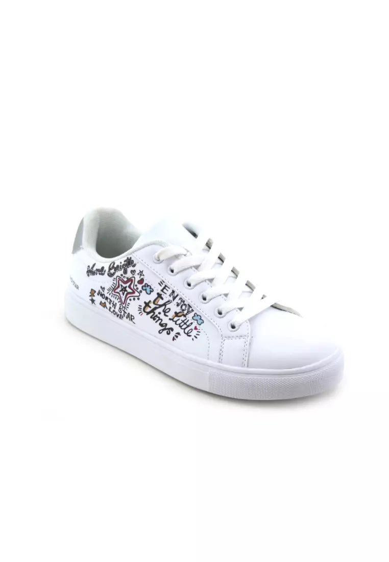 [Best Seller] NORTH STAR Women White Sneakers - 5511887