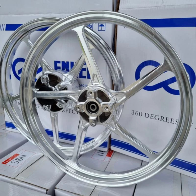 DHC- Enkei Rim 511 Y15zr 1.60/1.60-17 chrome -By Sea Courier Method 🚢📦
