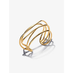 S925 sterling silver agent to purchase products birthday gift Organically Shaped Wired Open Bangle -By Sea Courier Method 🚢📦
