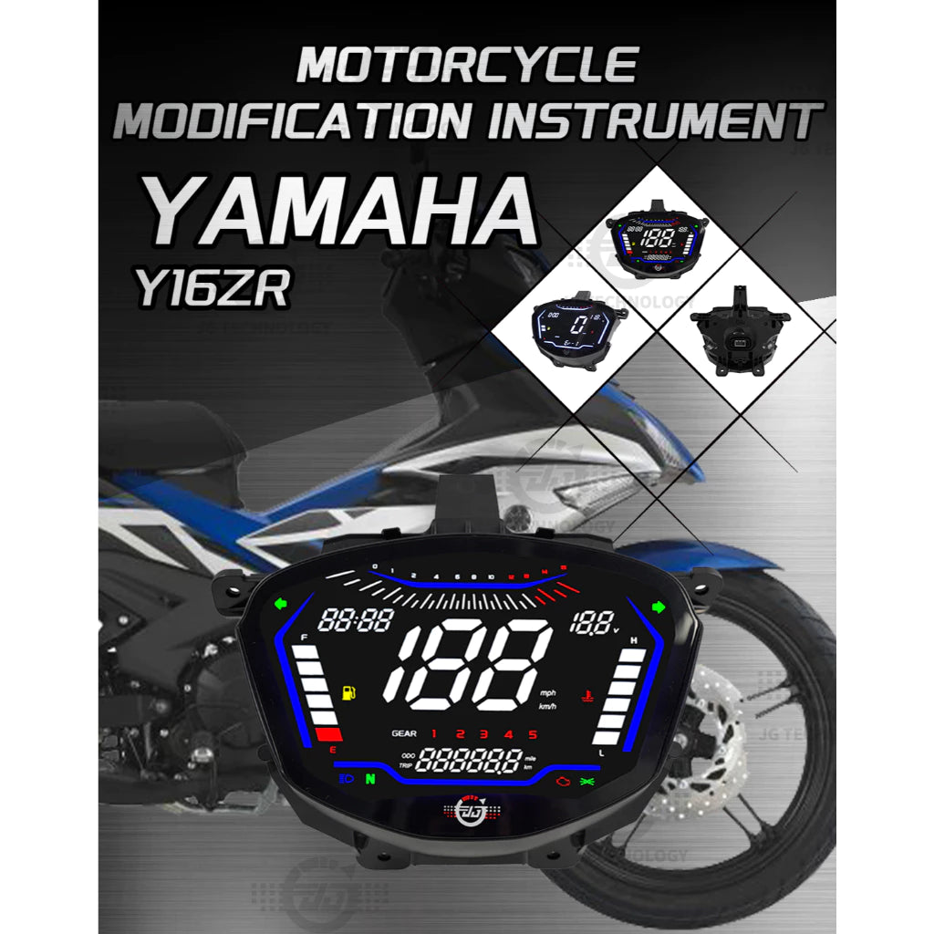DHC- YAMAHA Y15 Y15ZR V2 2019–2025 PNP MOTORCYCLE DIGITAL SPEEDOMETER -By Sea Courier Method 🚢📦