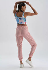 Pink Sweatpant, Regular Fit, Activewear for Women