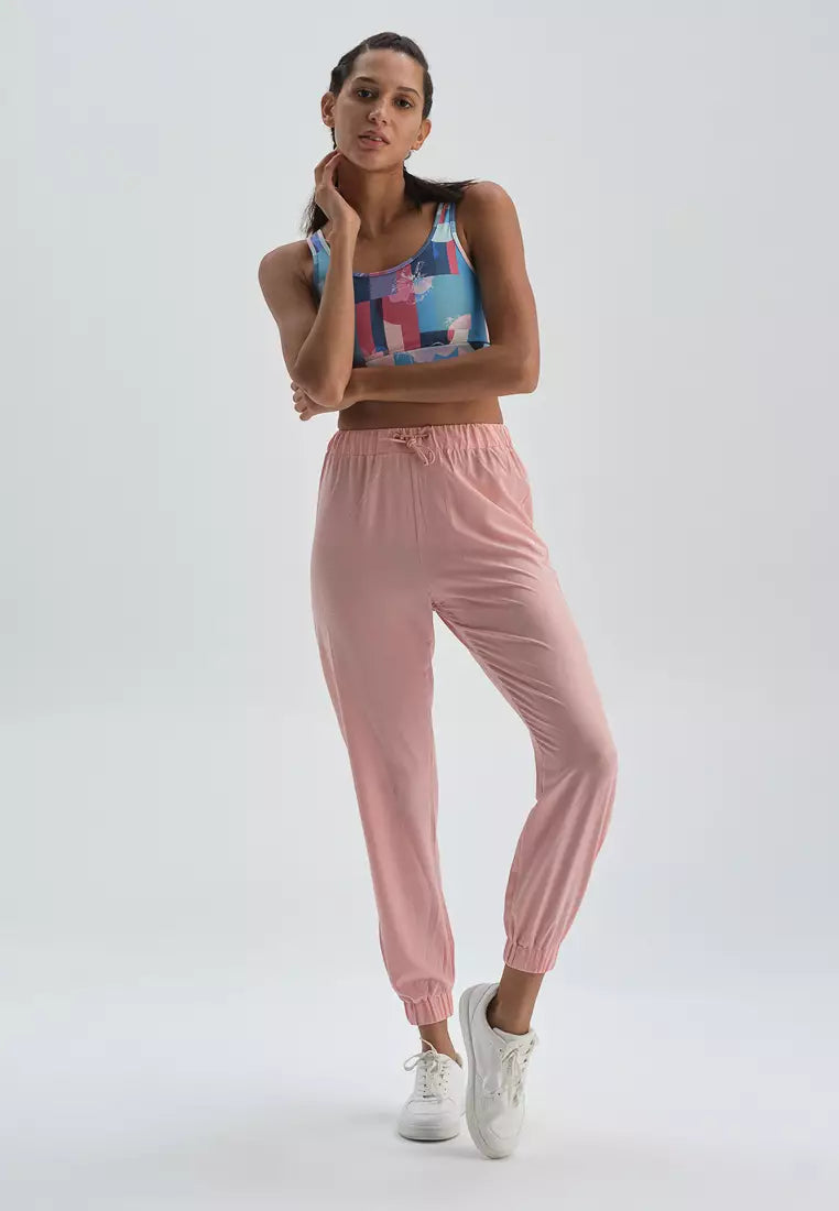 Pink Sweatpant, Regular Fit, Activewear for Women