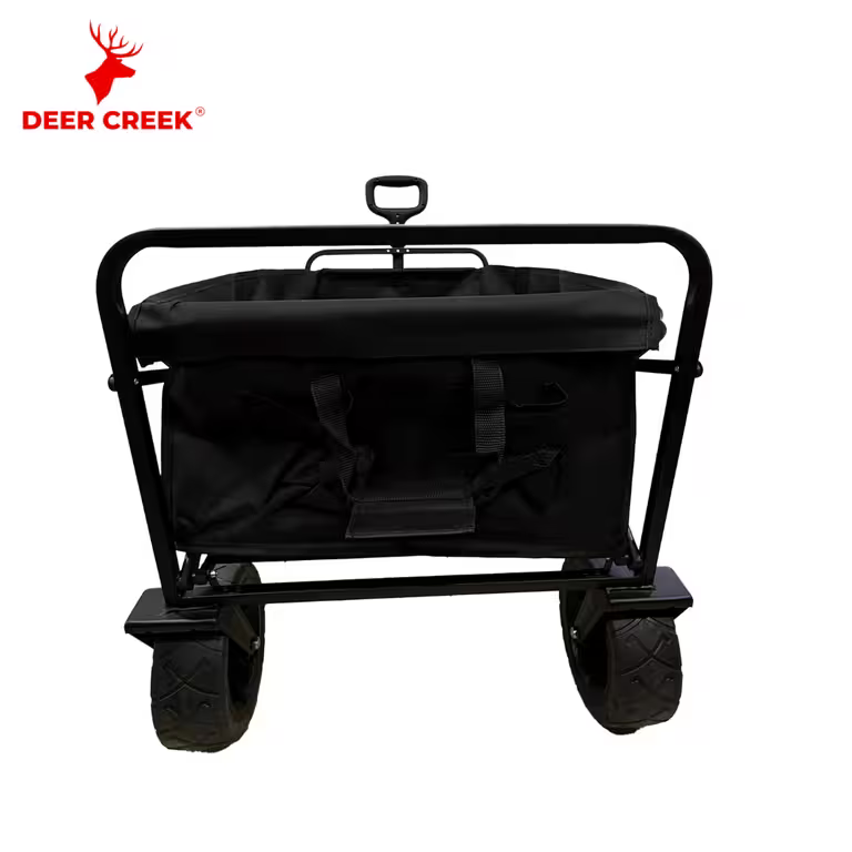 Deer Creek 150L Big Wheel Foldable Outdoor Camping Wagon with Brake