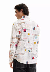 Desigual Men's Long Sleeved Shirt