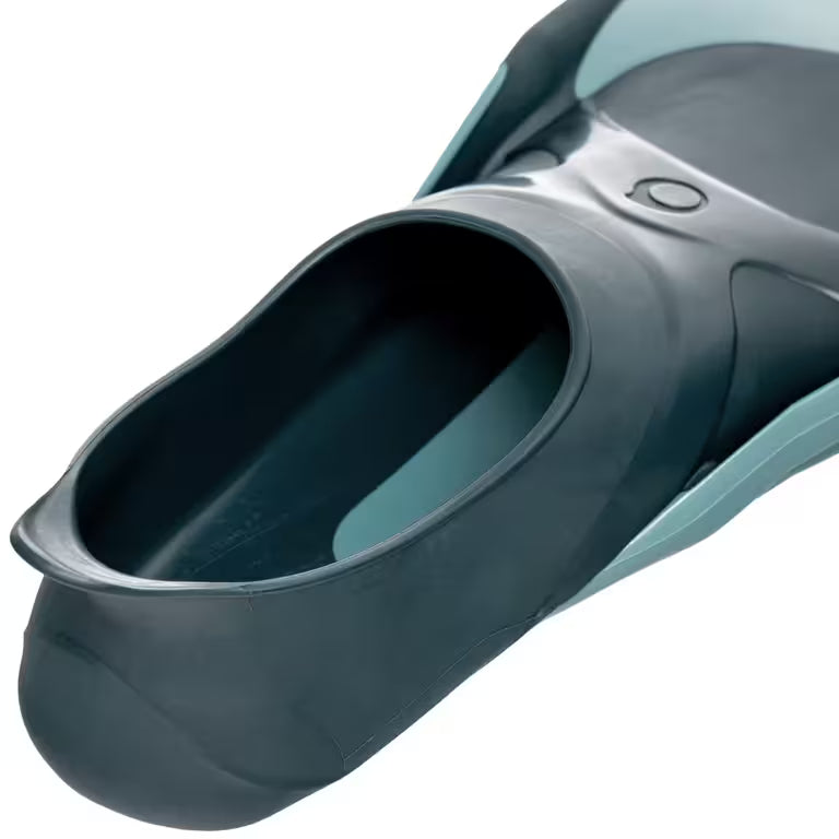 Diving fins - FF 100 Grey Blue and Petroleum Blue