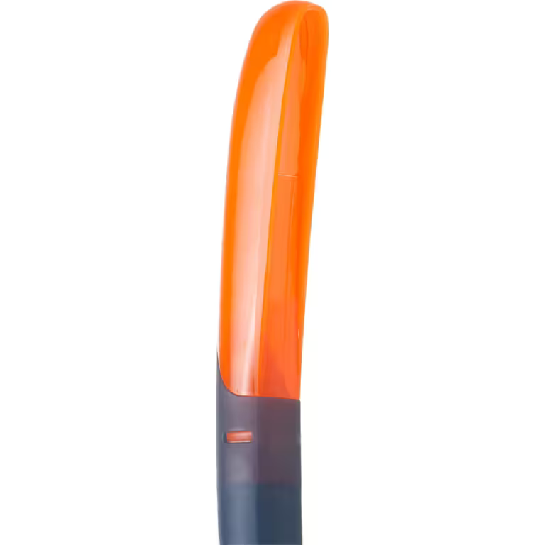 Diving snorkel with valve 100 grey