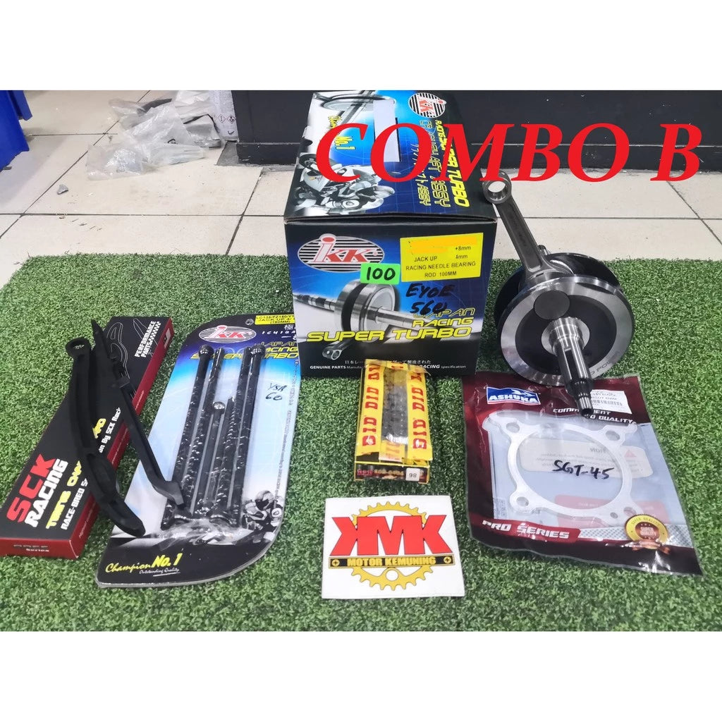 DHC- CRANKSHAFT JACK 4MM 100L IKK Y15 / LC4S / LC5S COMBO SET -By Sea Courier Method 🚢📦