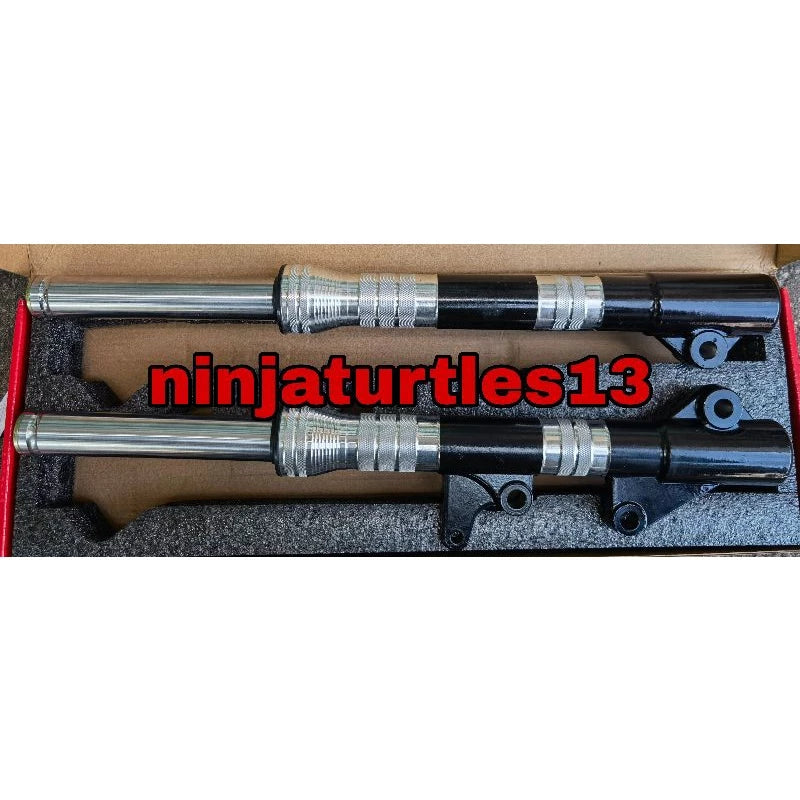 FRONT FORK CNC LAY Y15ZR LC135 SRL115 WAVE125 W110 FUTURE DASH EX5 RXS150 RXZ RS150 EGO DREAM Y125 OEM KILANG THAILAND LEO KYB KING DRAG -By Sea Courier Method 🚢🎁