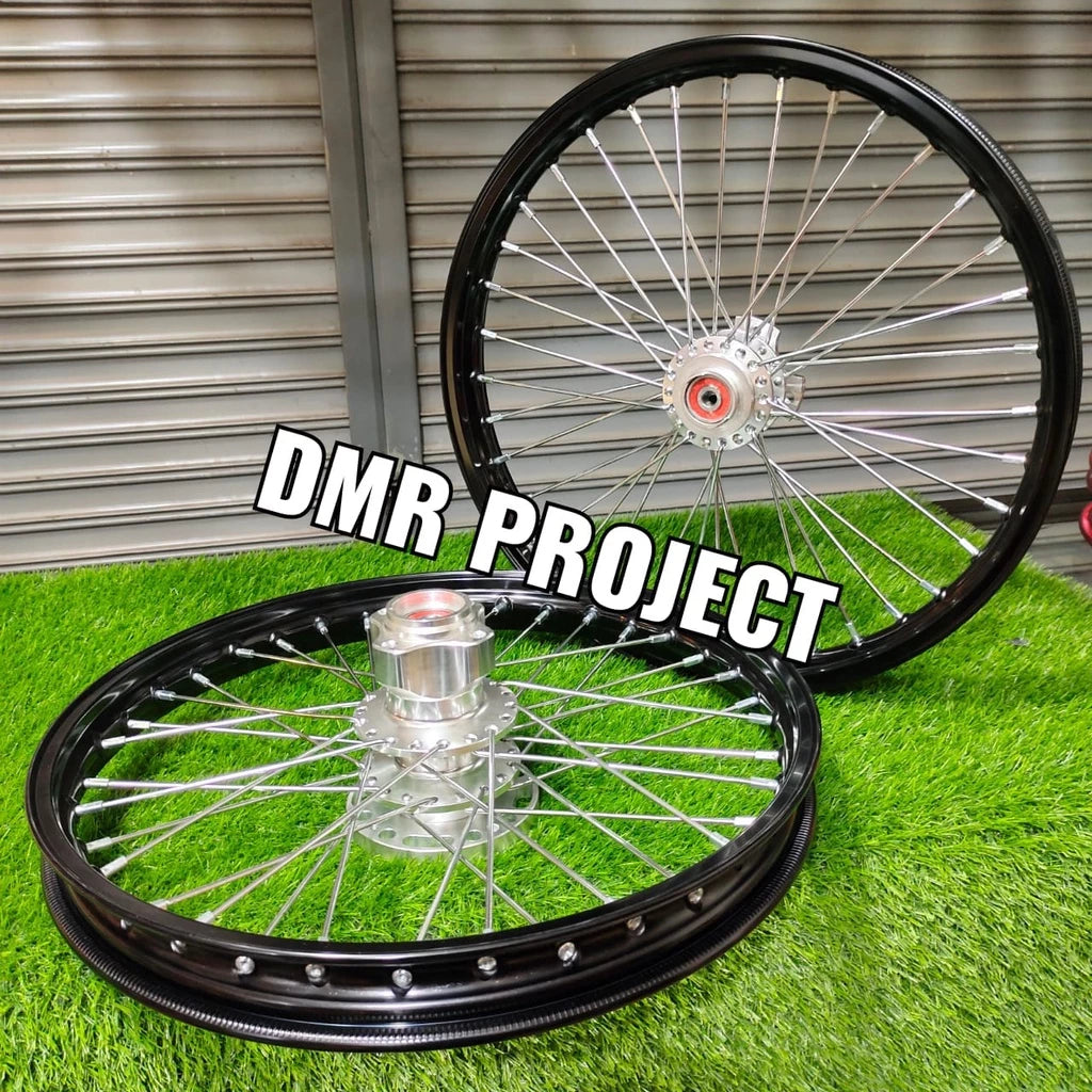 DHC- ALLOY RIM Y15/LC5S/Y125Z/LC135 1.40x17 HUB ALLOY HUB SPRINT COMPLATE SET (BELAKANG DISC) AS33/STRONGER CHARTER -By Sea Courier Method 🚢📦