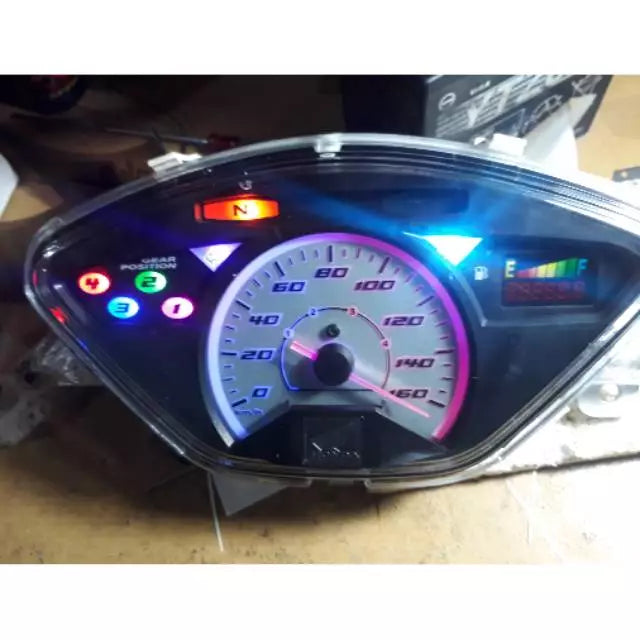 Custom speedometer supra x 125 age 0km -By Sea Courier Method 🚢📦