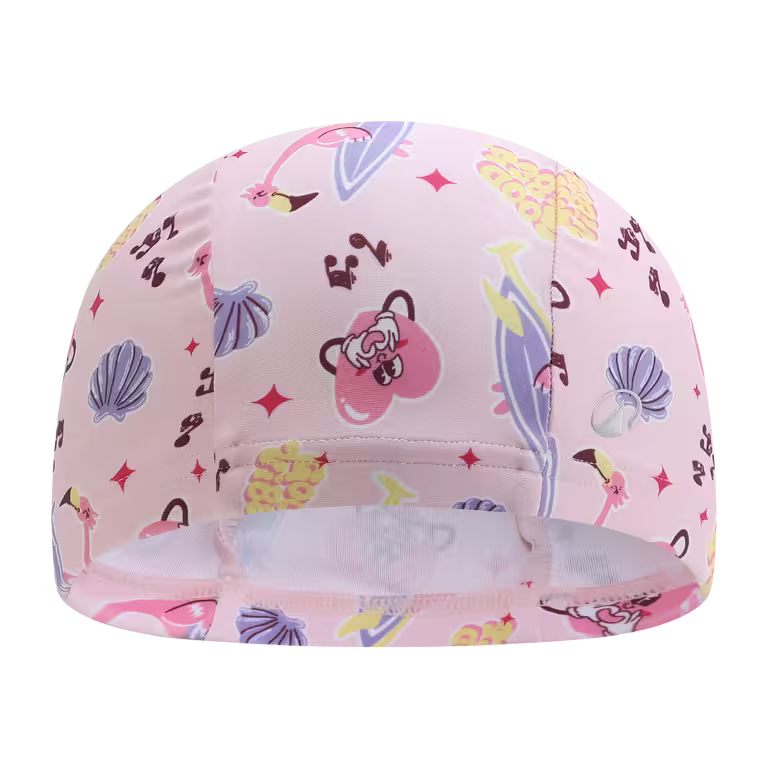 Fabric swimming cap size S, GROOVY PINK
