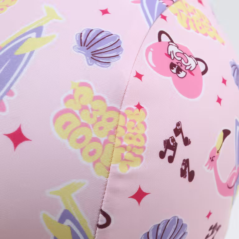 Fabric swimming cap size S, GROOVY PINK