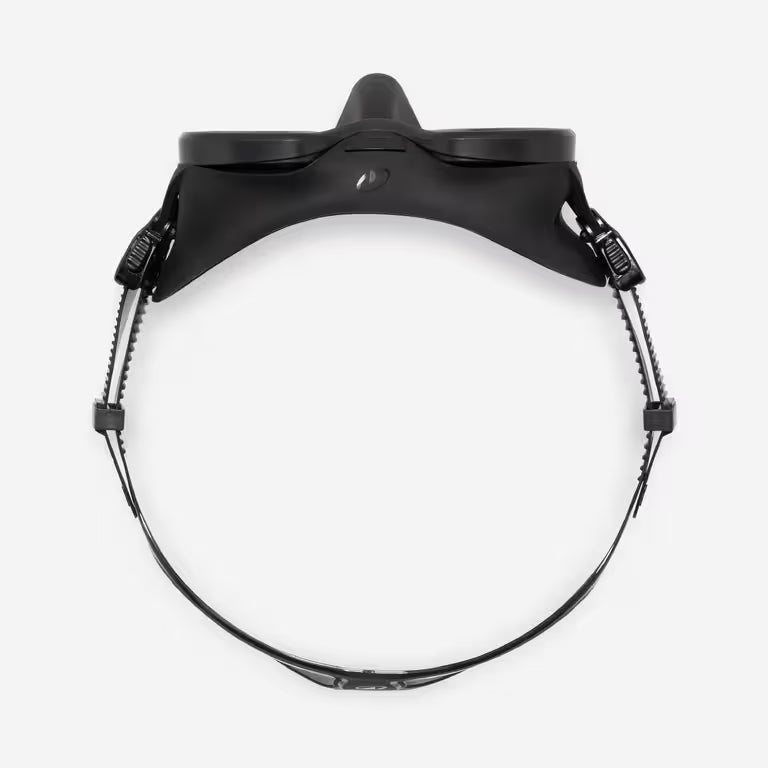 Freediving and spearfishing low volume anti-fog mask, 500 dual lv black