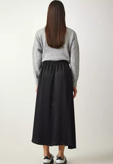 Bias Midi Skirt