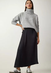 Bias Midi Skirt