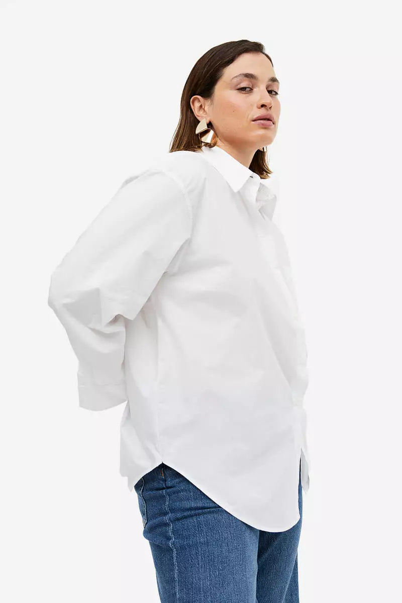 H&M Oversized poplin shirt