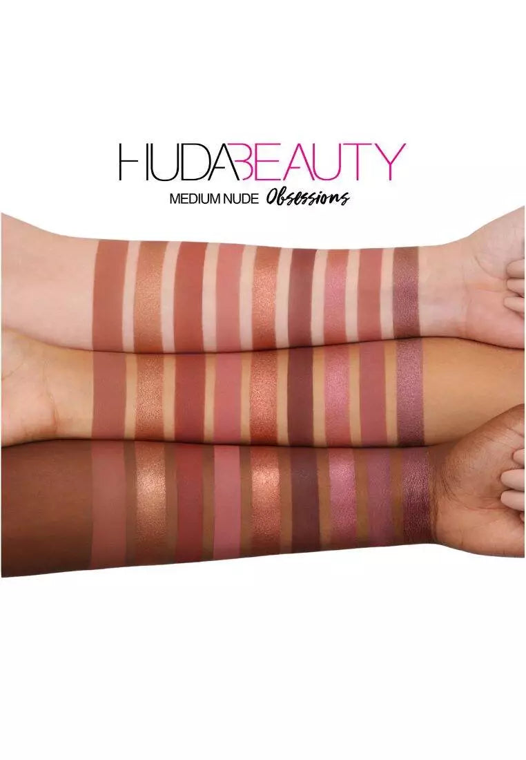 Huda Beauty NUDE Obsessions Eyeshadow Palette - Medium