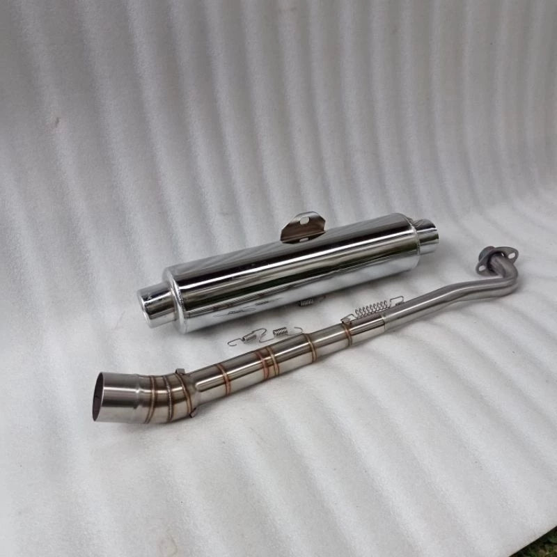 DHC- CKD EXHAUST SOUND BOBOK SUPRA X, SUPRA FIT, SUPRA125, REVO FIT, REVO ABSOLUTE ETC. -By Sea Courier Method🚢📦