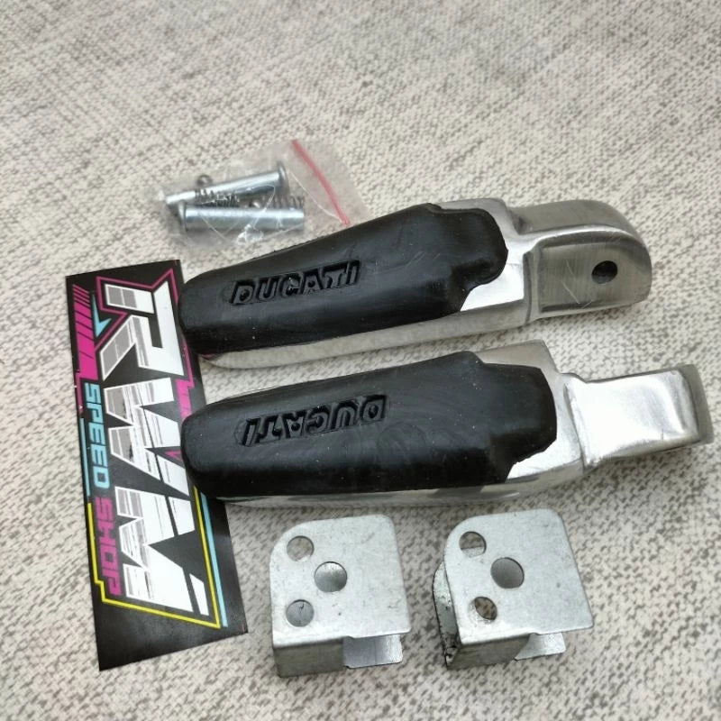 Ducati Footstep Ducati Rear Footrest Pair DUCATI REAR FOOTSTEP PAIR -By Sea Courier Method 🚢📦