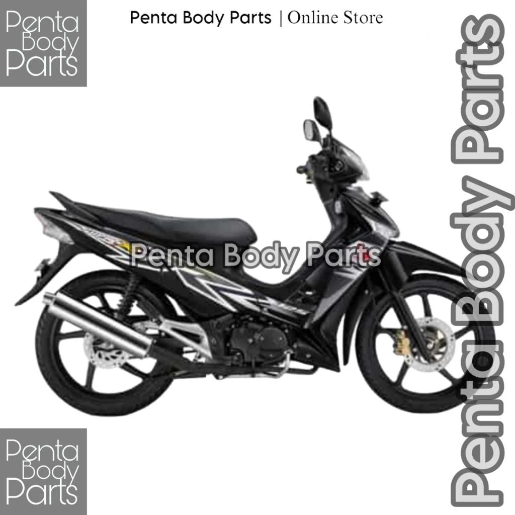 DHC- MERAH HIJAU Full Set Body Cover Honda Supra X 125 (KVL) - Full Body Supra X 125 Batman Plus Lights and Bolts 2007 - 2014 Black White Red Greenbiru -By Sea Courier Method🚢📦