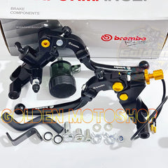 DHC- Brake Master Model RCB S1 Brem Set Ninja R15/R25/ Satria FU/RX king/Sonic/CBR/Ninja 250/Tiger/GL pto/Scoopy/Fino,KlX, etc -By Sea Courier Method 🚢📦