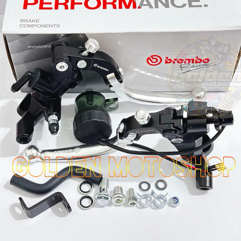 DHC- Brake Master Model RCB S1 Brem Set Ninja R15/R25/ Satria FU/RX king/Sonic/CBR/Ninja 250/Tiger/GL pto/Scoopy/Fino,KlX, etc -By Sea Courier Method 🚢📦