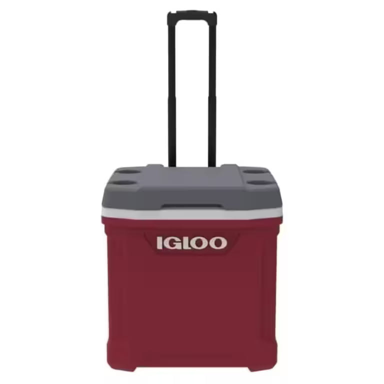 Igloo Latitude 30Qt (28L) Cooler Box with Roller for Camping Picnic