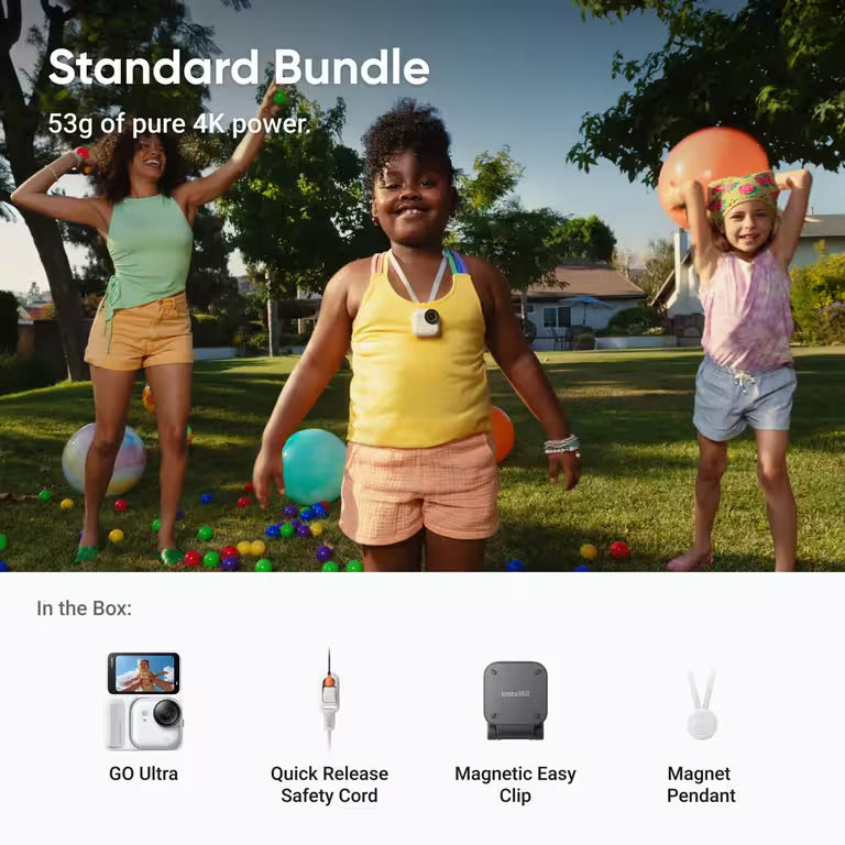 Insta360 GO Ultra - Standard Bundle (Arctic White)
