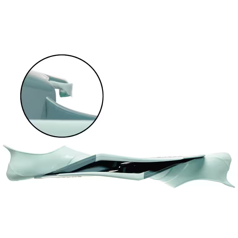 Kids’ scuba fin - FF 100 Soft Light Green