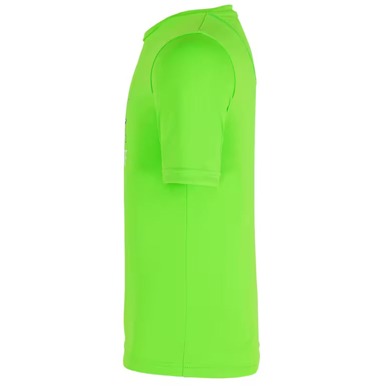 Kids’ surfing anti-uv printed water t-shirt - green