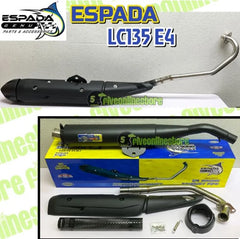 Exhaust Espada STD Cutting E4 E5 V5 E6 E7 BP1 BP2 LC135 Y15ZR Y16 RS150 RSX VF3i W125 NVX VARIO ORI Ekzos Pipe Maniful -By Sea Courier Method 🚢📦