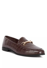 Brown Smart Horsebit Loafers