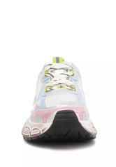 Pull Tab Chunky Sole Sneaker In Multi