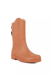 Tan Stylish High Rainboots