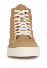 Men Escape Ankle Length Solid Sneakers In Beige