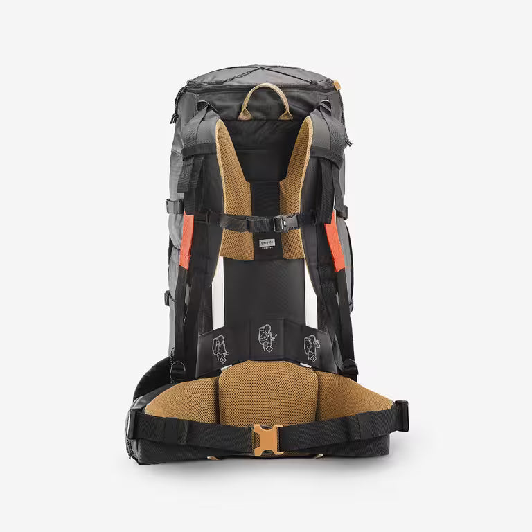 Men's 50L Trekking Backpack - MT100 EASYFIT