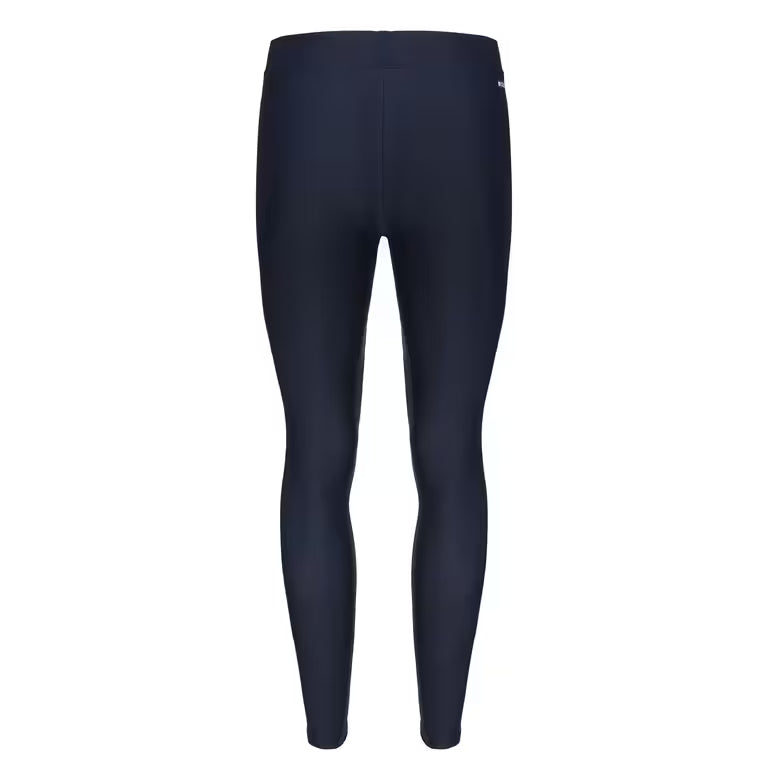 Men’s surfing UV-protection leggings, 100 black