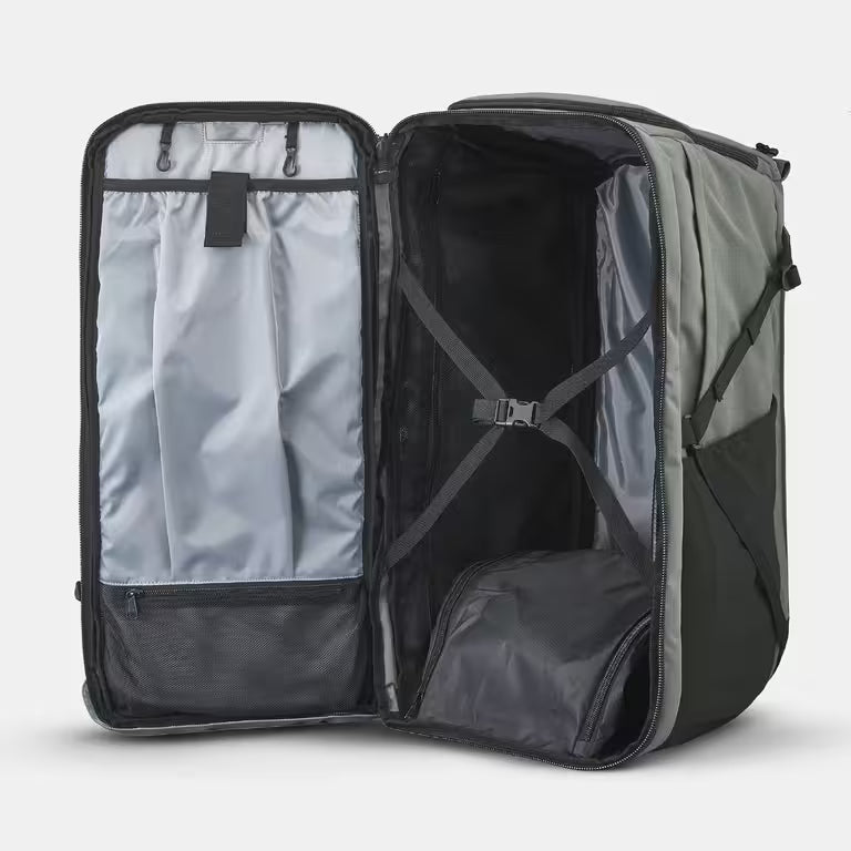 Men’s Travel 900 70+6L suitcase-style travel backpack - Green