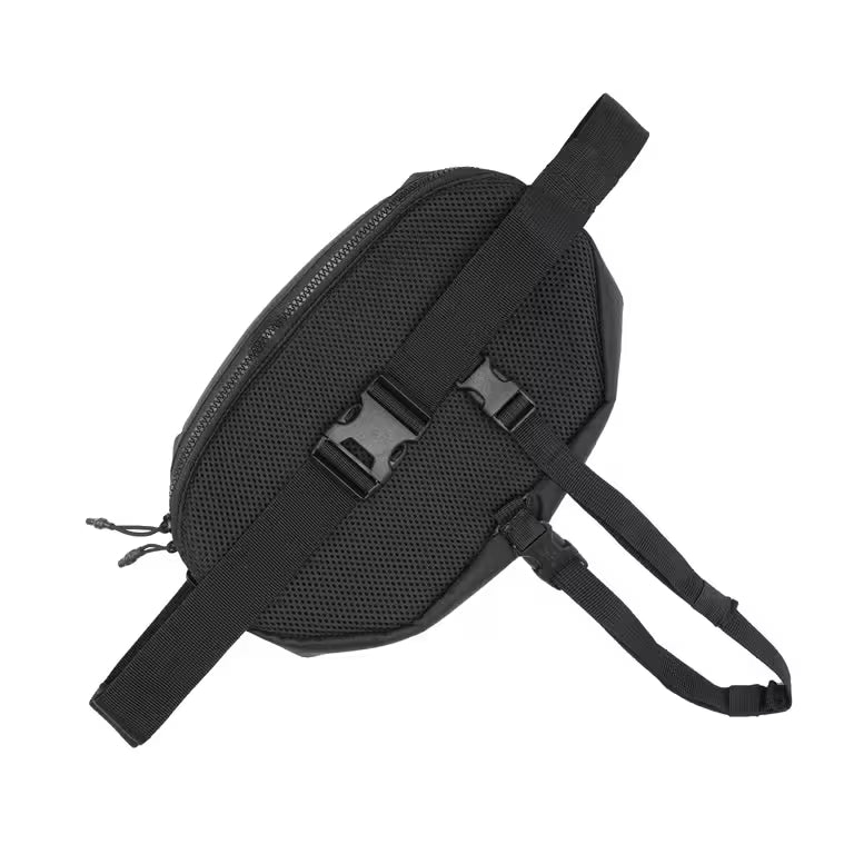 Messenger Waist Bag Urban Walking Active Mobility - Black