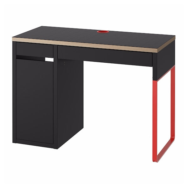 MICKE Desk, white, 105x50 cm