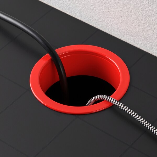 MICKE Desk, white, 105x50 cm