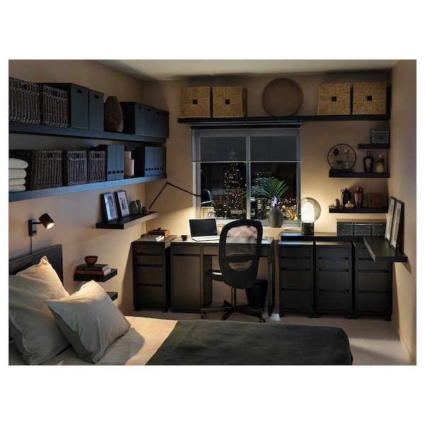 MICKE Desk, white, 105x50 cm