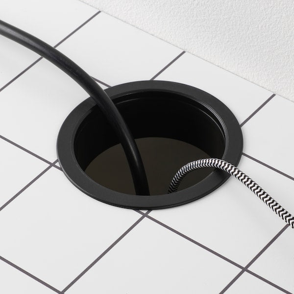 MICKE Desk, white, 105x50 cm