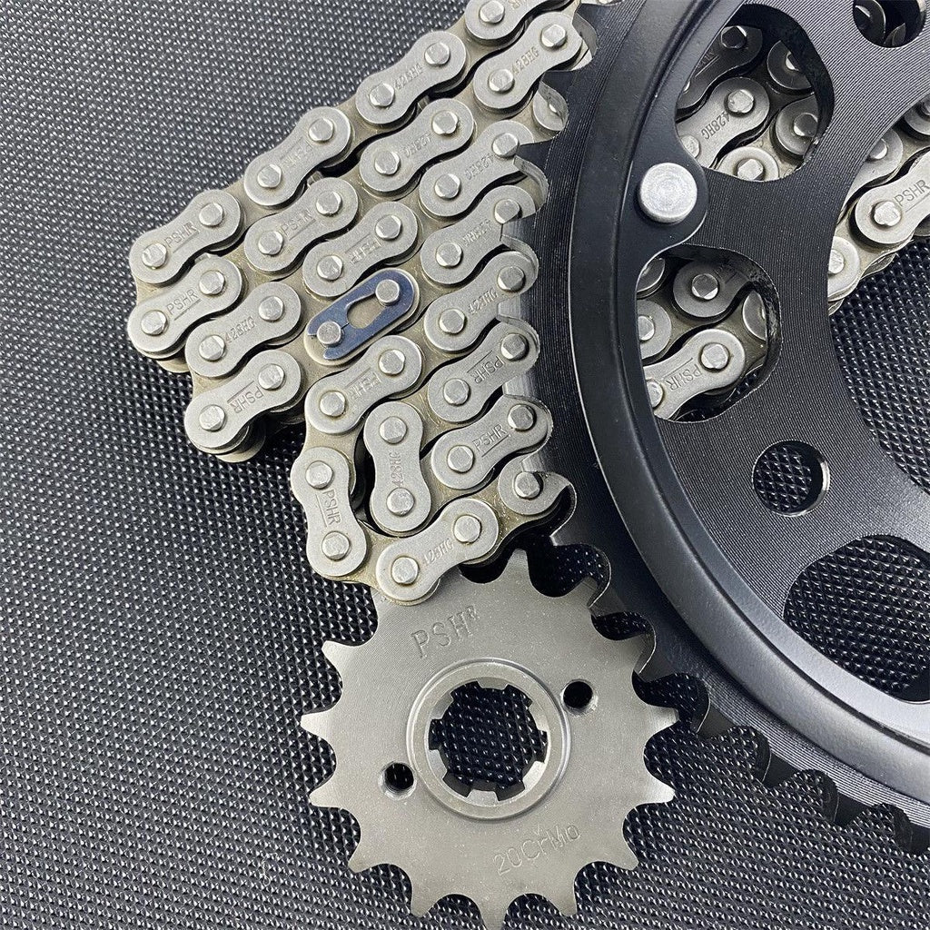 428 14T Front 45T Sprocket Kit with 428H Chain for CBF190 CB190R/190X Motorcycle Bike