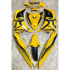 DHC- Coverset LC135 V2/V3/V4/V5/V6/V7 Cover Yellow Kuning Colour Stripe Custom Vietnam Line Chrome -By Sea Courier Method 🚢📦