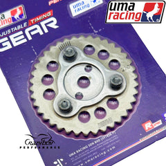 UMA RACING TIMING GEAR CNC ADJUSTABLE Y15ZR LC135 FZ150 100% ORIGINAL UMA RACING TIMING GEAR ADJUSABLE CNC -By Sea Courier Method 🚢🎁