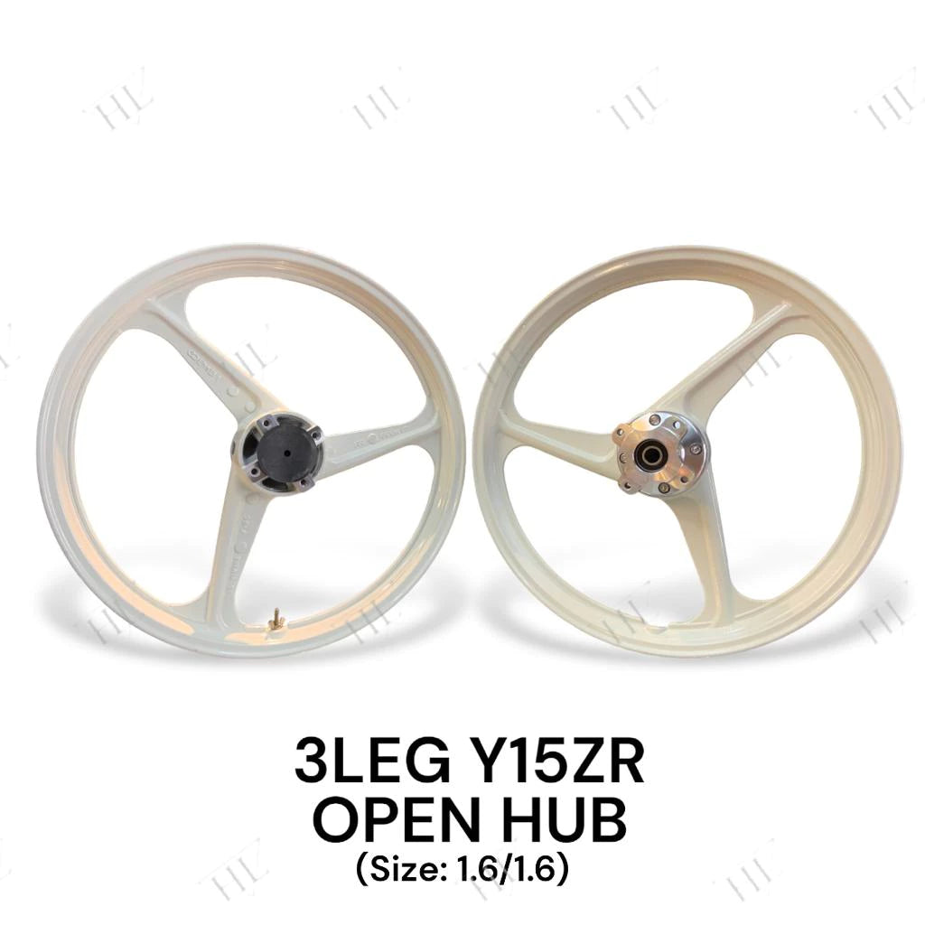 DHC- CUSTOM RIM Y15ZR OPEN HUB ((1.6/1.6) Y16 Y16ZR Y15 PNP YAMAHA 3L HL RIM SPORT RIM 3 BATANG ORANGE -By Sea Courier Method 🚢📦